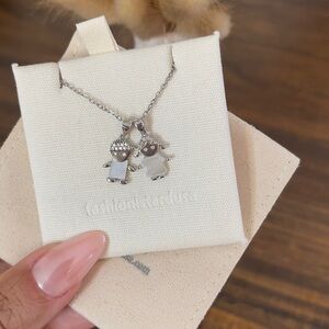 Fashion Necklace with Silver Pendant